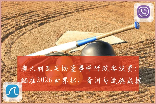 澳大利亚足协董事呼吁政客投资:瞄准2026世界杯,青训与设施成拨款重点